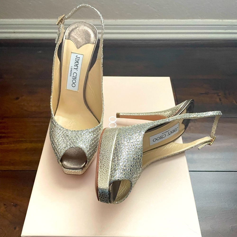 Jimmy Choo Slingback Heels size 7.5